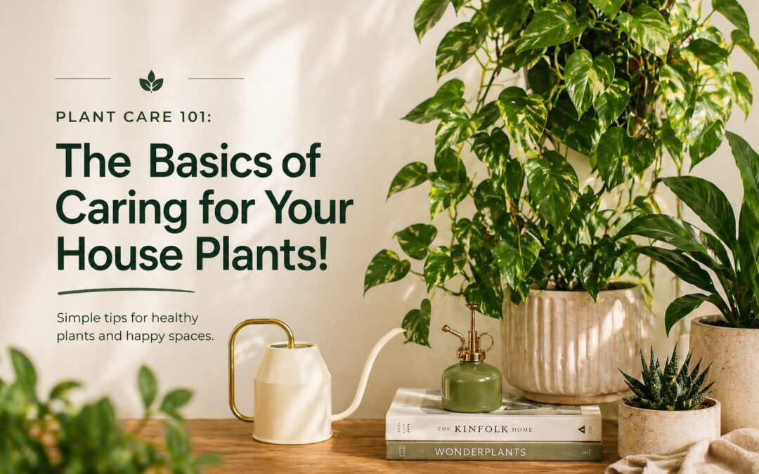 Plant Care 101: The Basics of Caring for Your House Plants!
